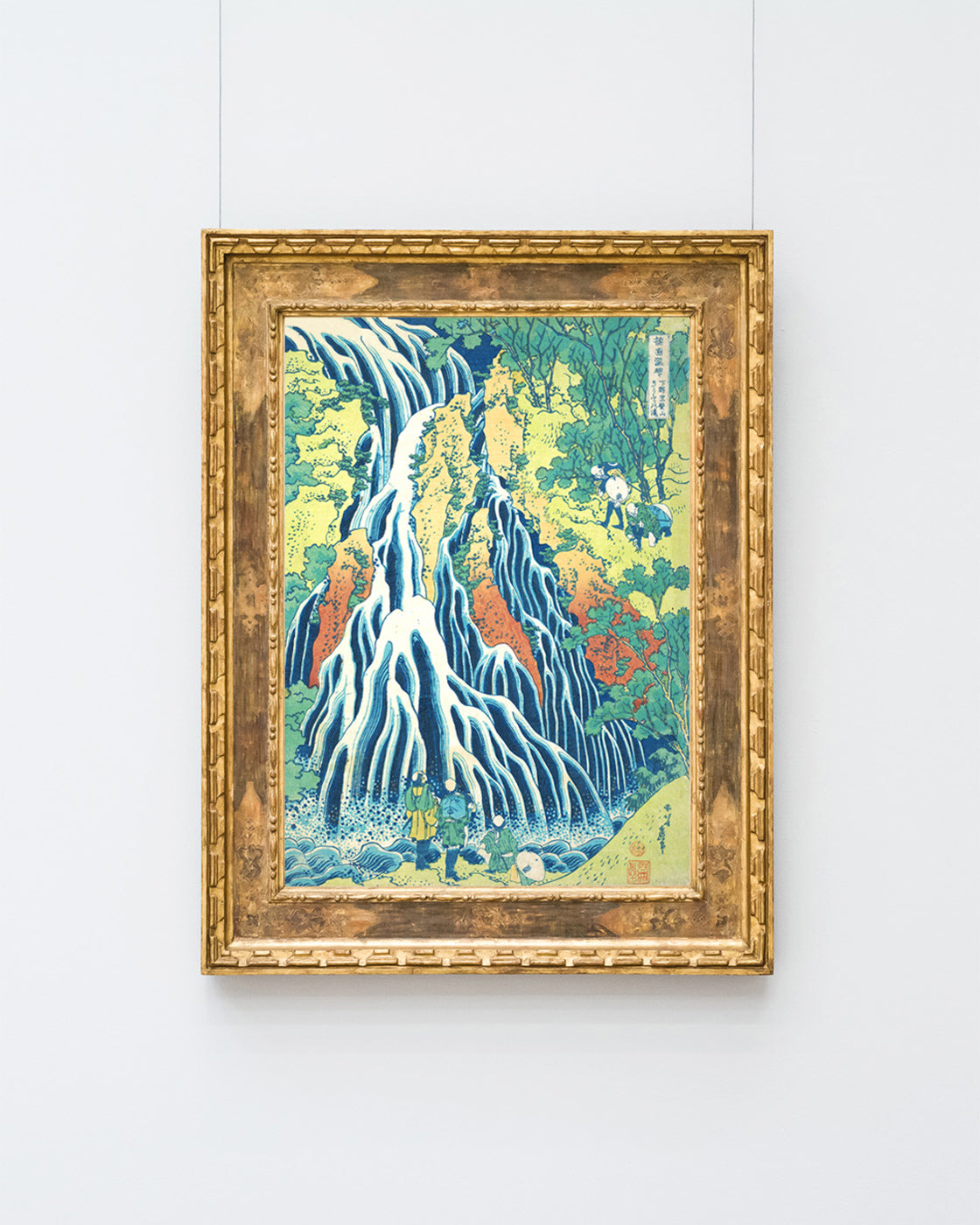 Katsushika Hokusai - Kirifuri-Wasserfall am Kurokami-Berg in Shimotsuke