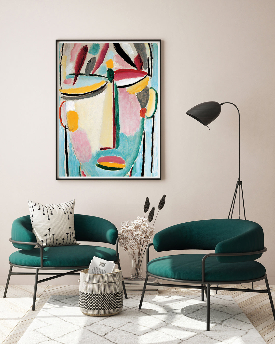 Alexej von Jawlensky - Heilandsgesicht: Der Tod II