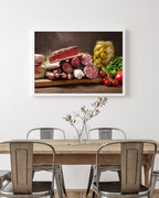 Wurst- und Käseplatte