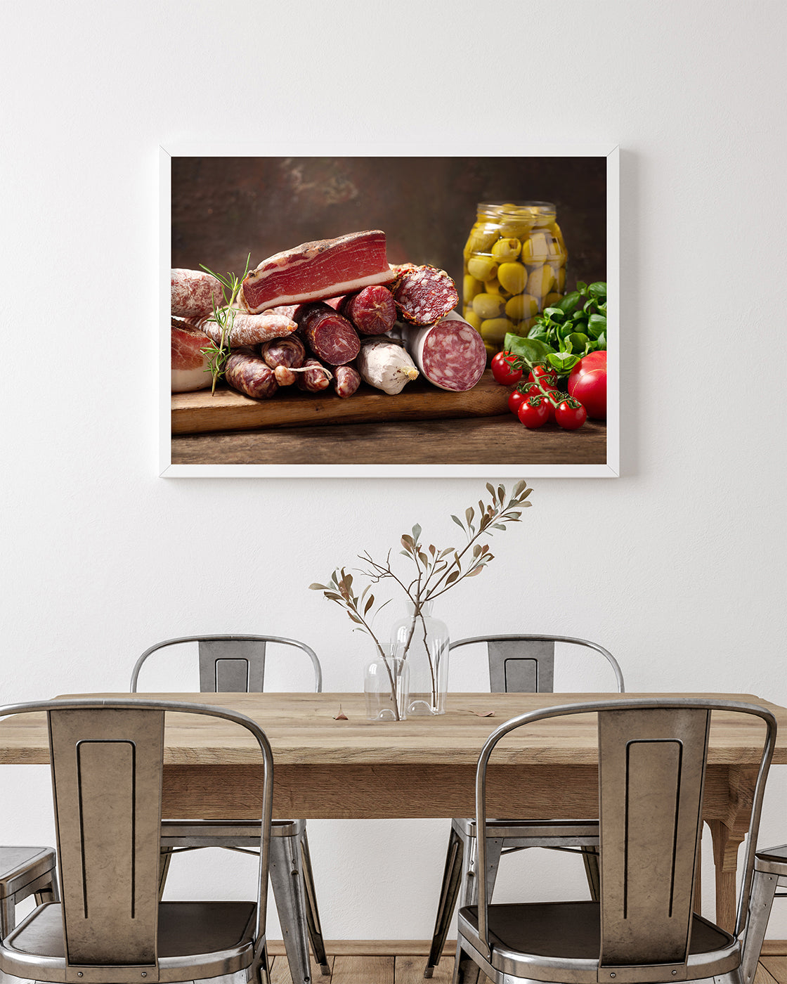 Wurst- und Käseplatte