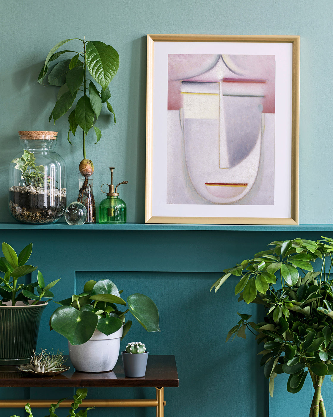 Alexej von Jawlensky - Abstrakter Kopf Komposition 2 Winter