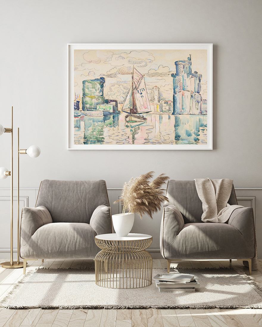 Paul Signac - Eingang zum Hafen von La Rochelle