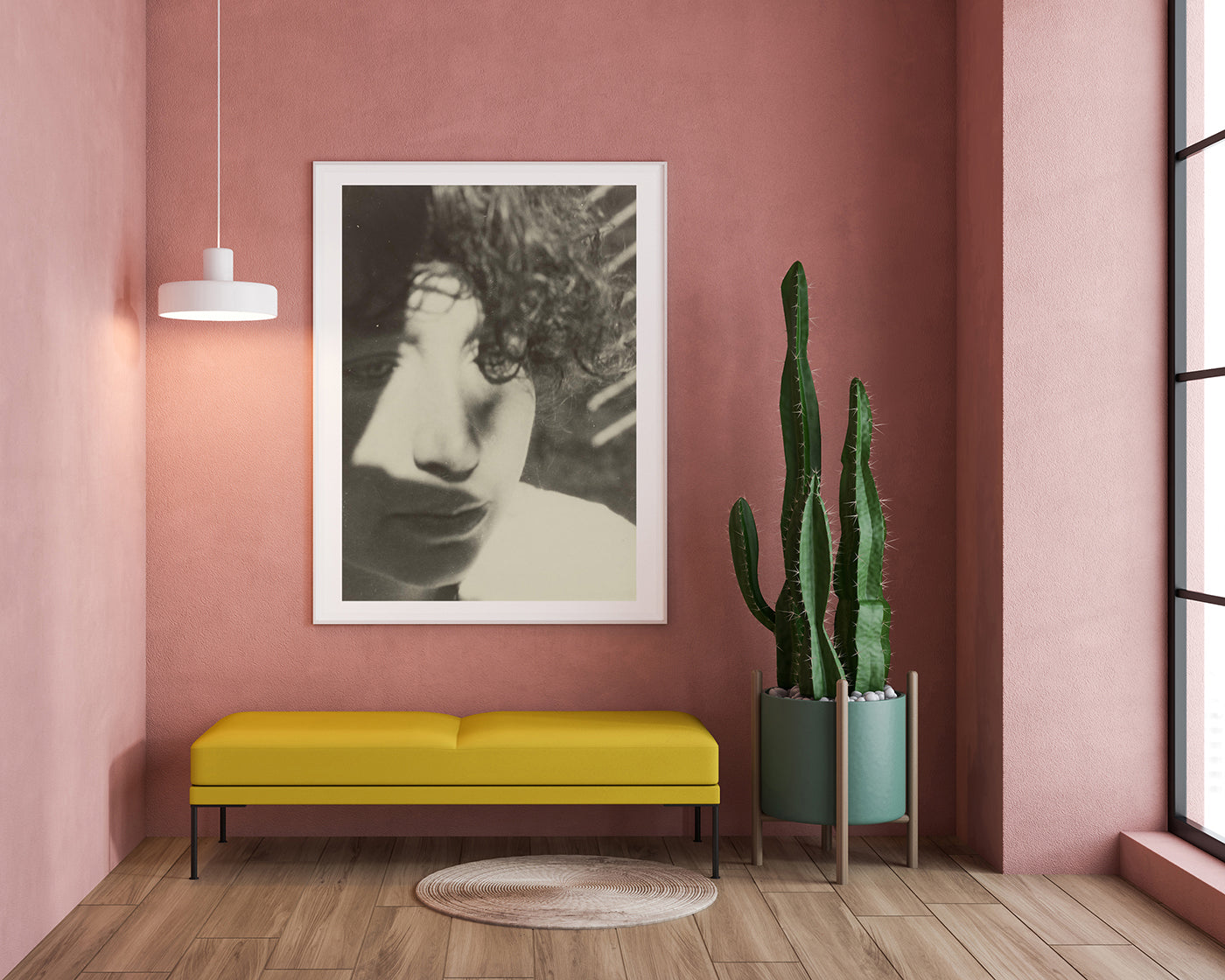 László Moholy Nagy - Schwarz-Weiß Fotografie - Intimes Portrait