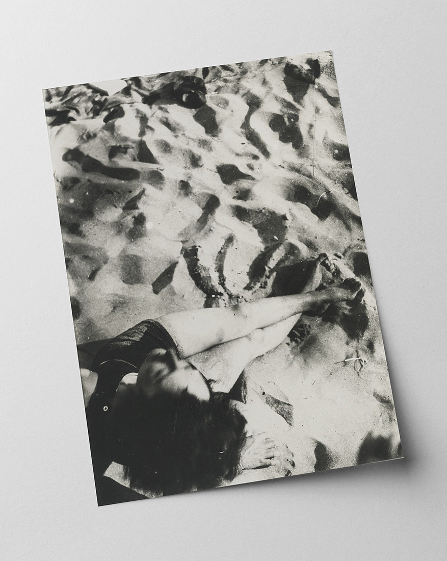 László Moholy Nagy - Schwarz-Weiß Fotografie - Am Strand