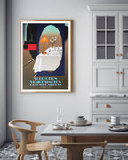Pierre Fix-Masseau - Art Deco Werbeplakat - Orient-Express