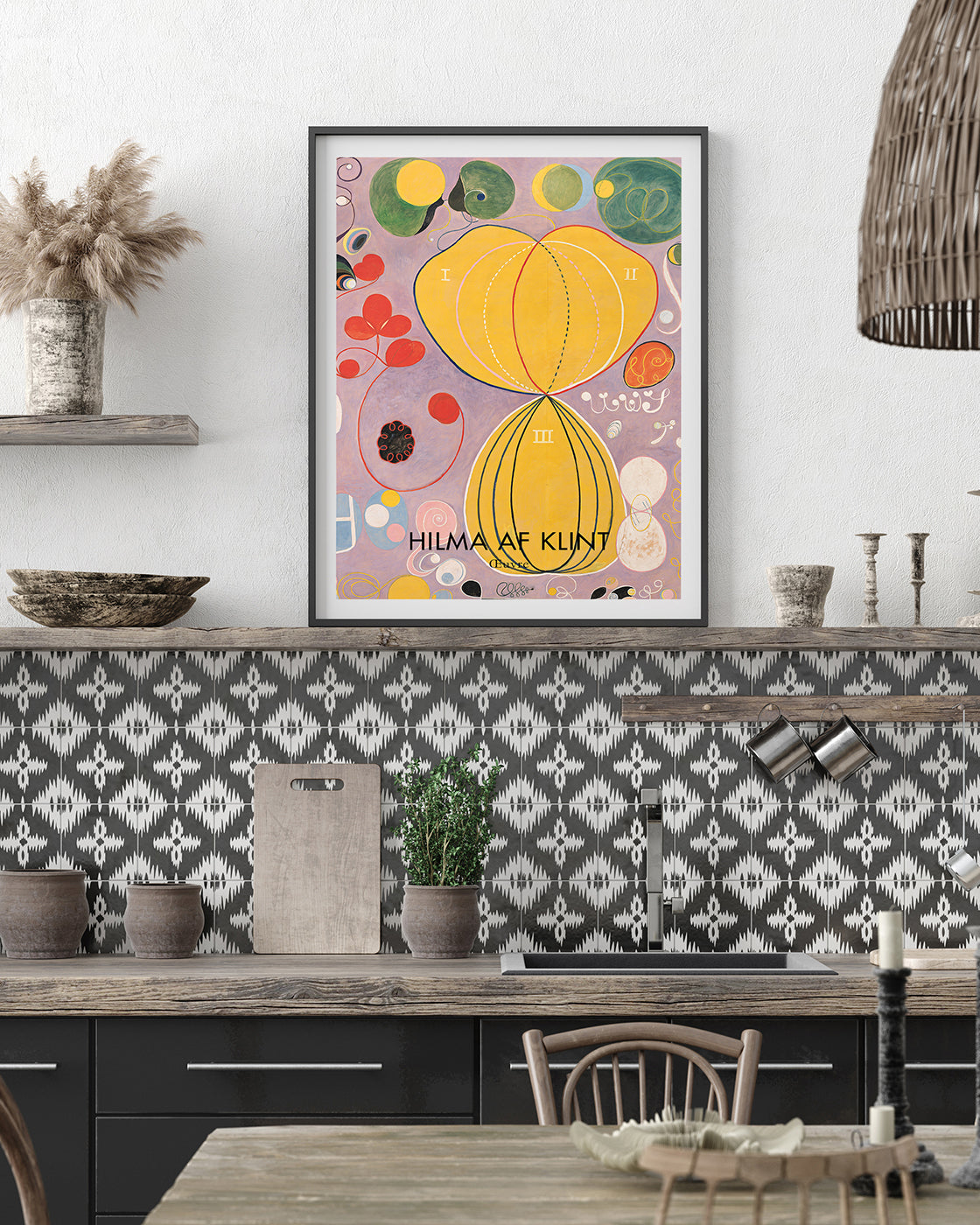 Hilma af Klint - Museum-Poster  The Ten Largest, No 7, Adulthood (1907)