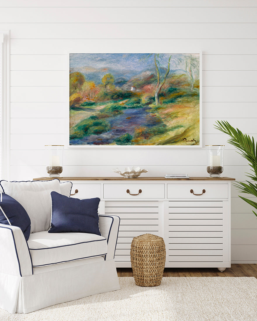 Pierre-Auguste Renoir - PAYSAGE AU BÉAL