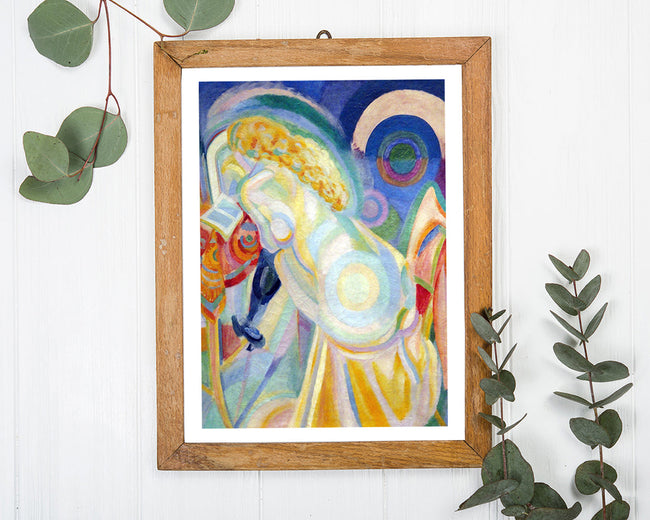 Robert Delaunay - Nakct auf der Toilette Main Image