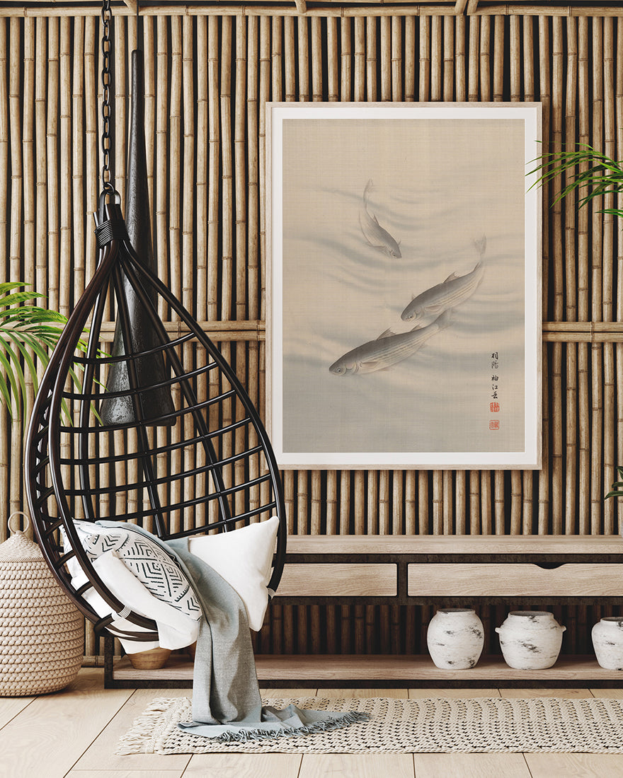 Seki Shūkō - Fische schwimmen