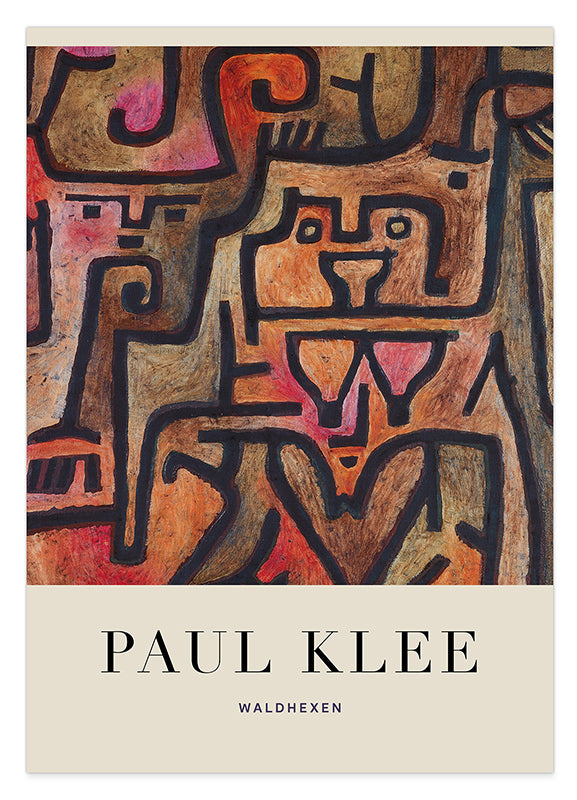 Paul Klee - Museum-Poster Waldhexen Hover Image
