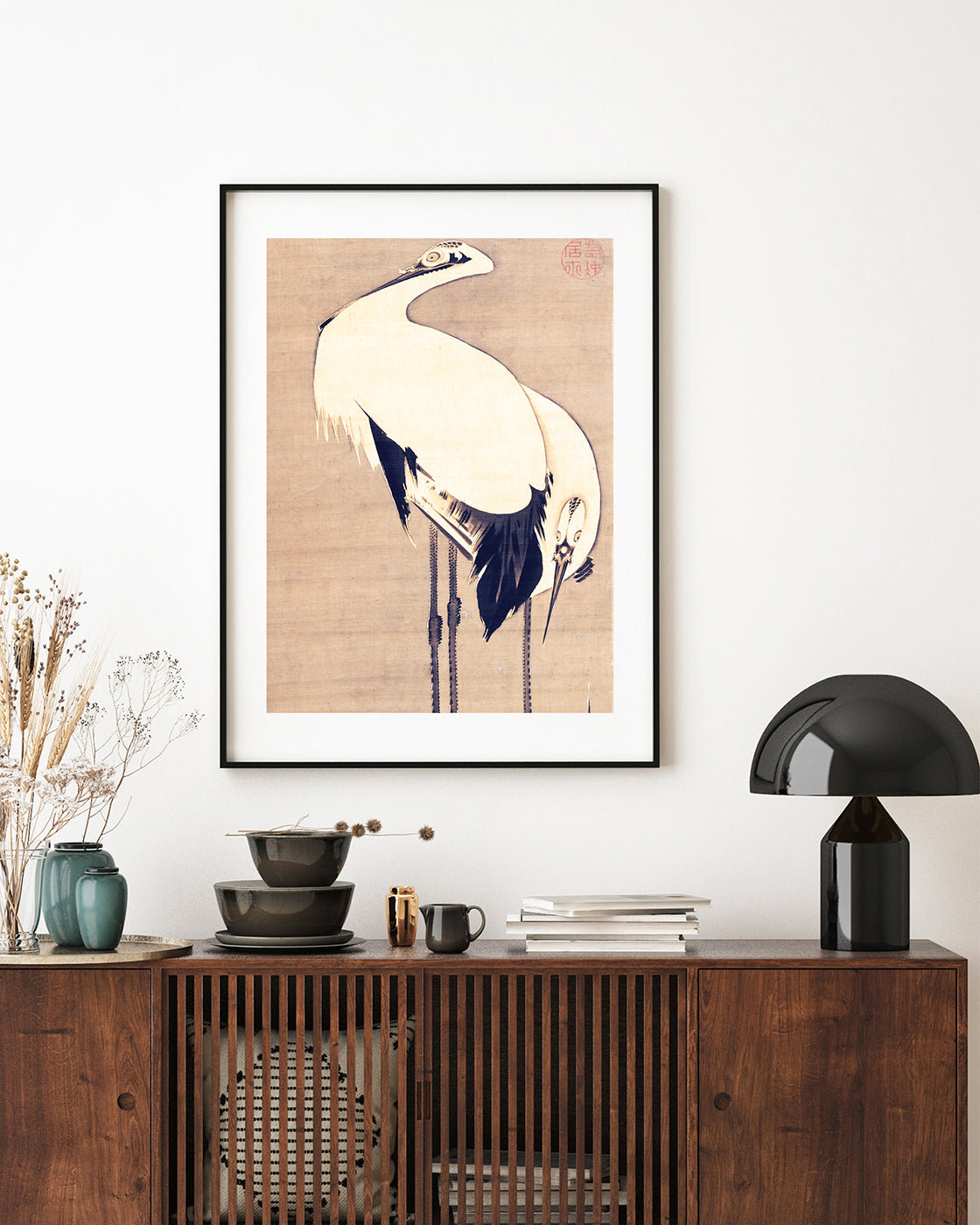 Itō Jakuchū - Zwei Kraniche