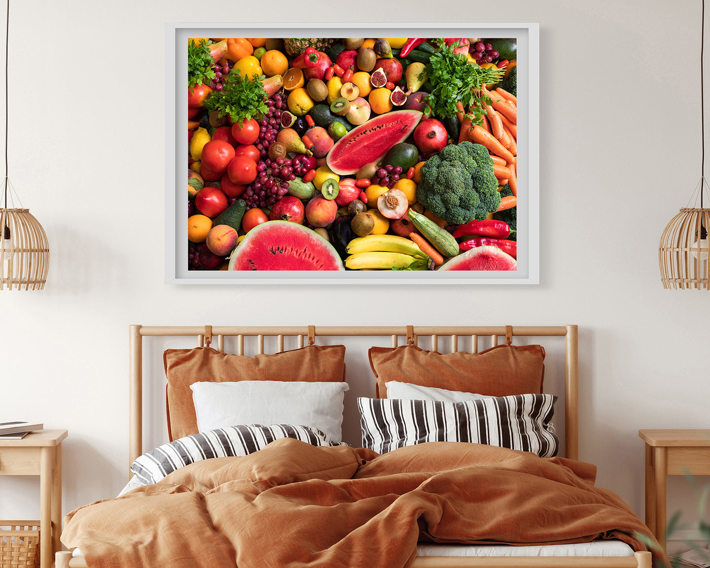 Frisches Obst und Gemüse