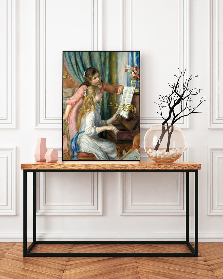 Auguste Renoir - Zwei junge Mädchen am Klavier