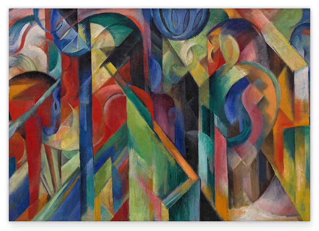 Franz Marc - Stallungen (1913) Hover Image
