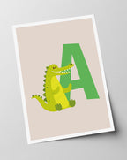 A wie Alligator, ABC Lernen