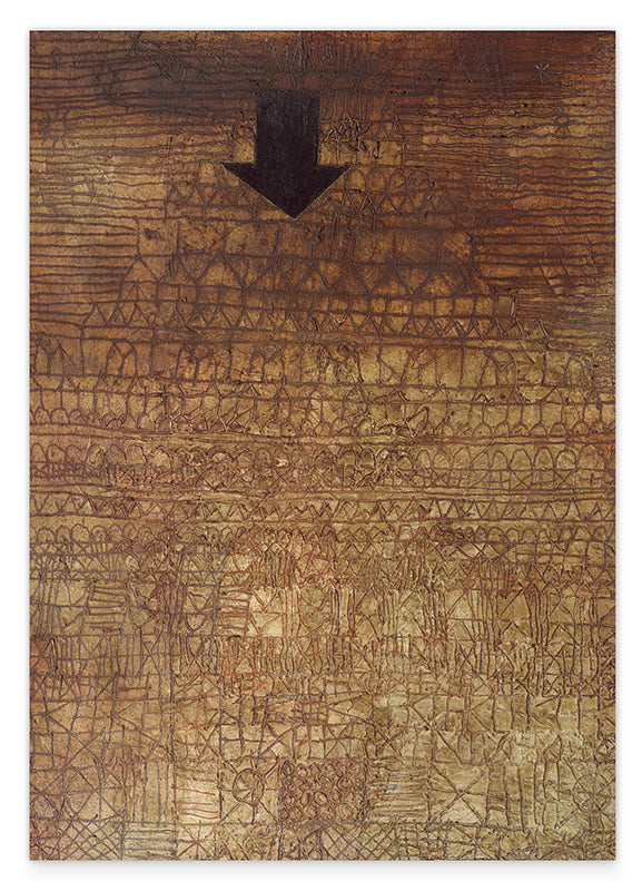 Paul Klee - Getroffene Stadt