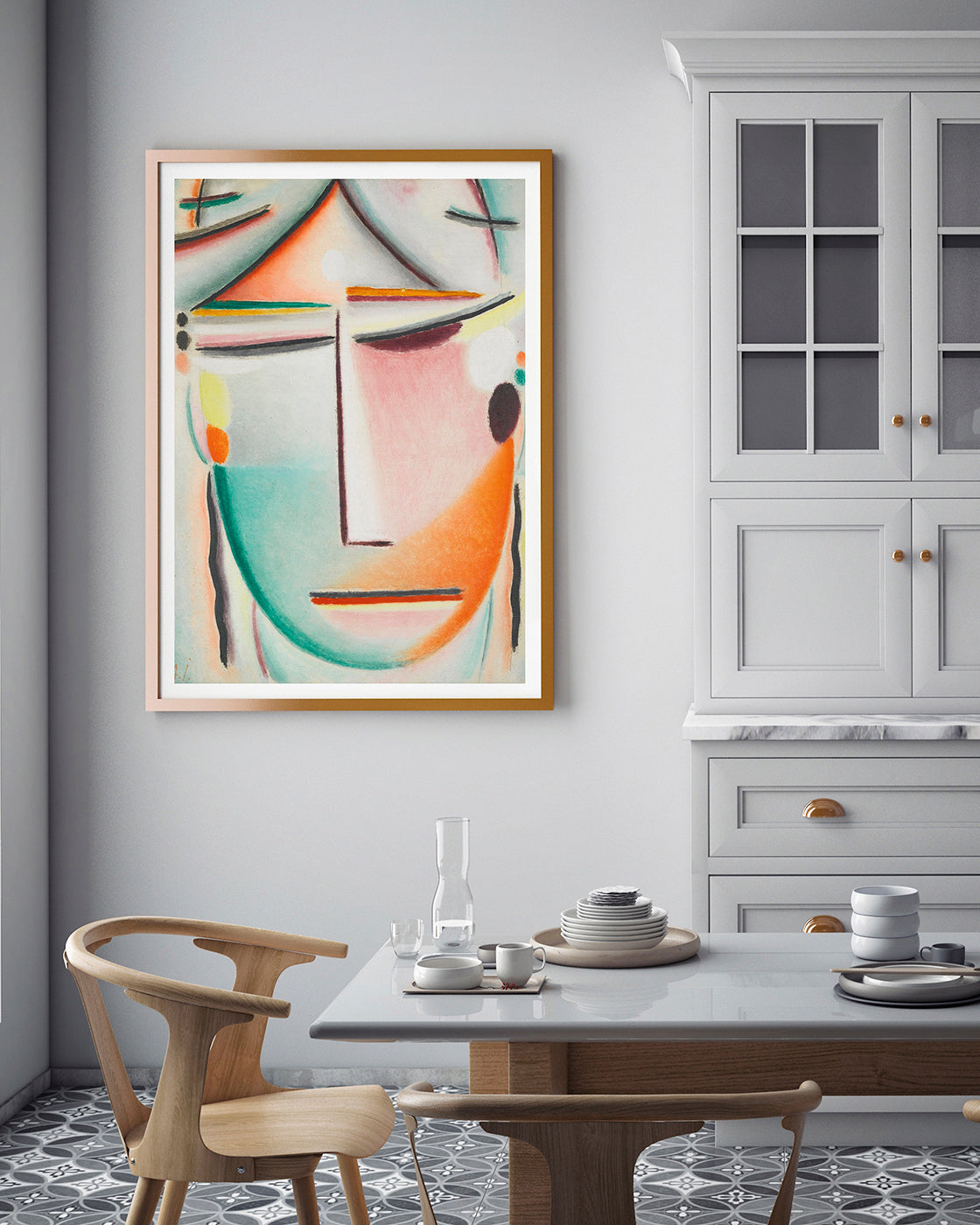 Alexej von Jawlensky - Heilandsgesicht: Schönheit (Rote)