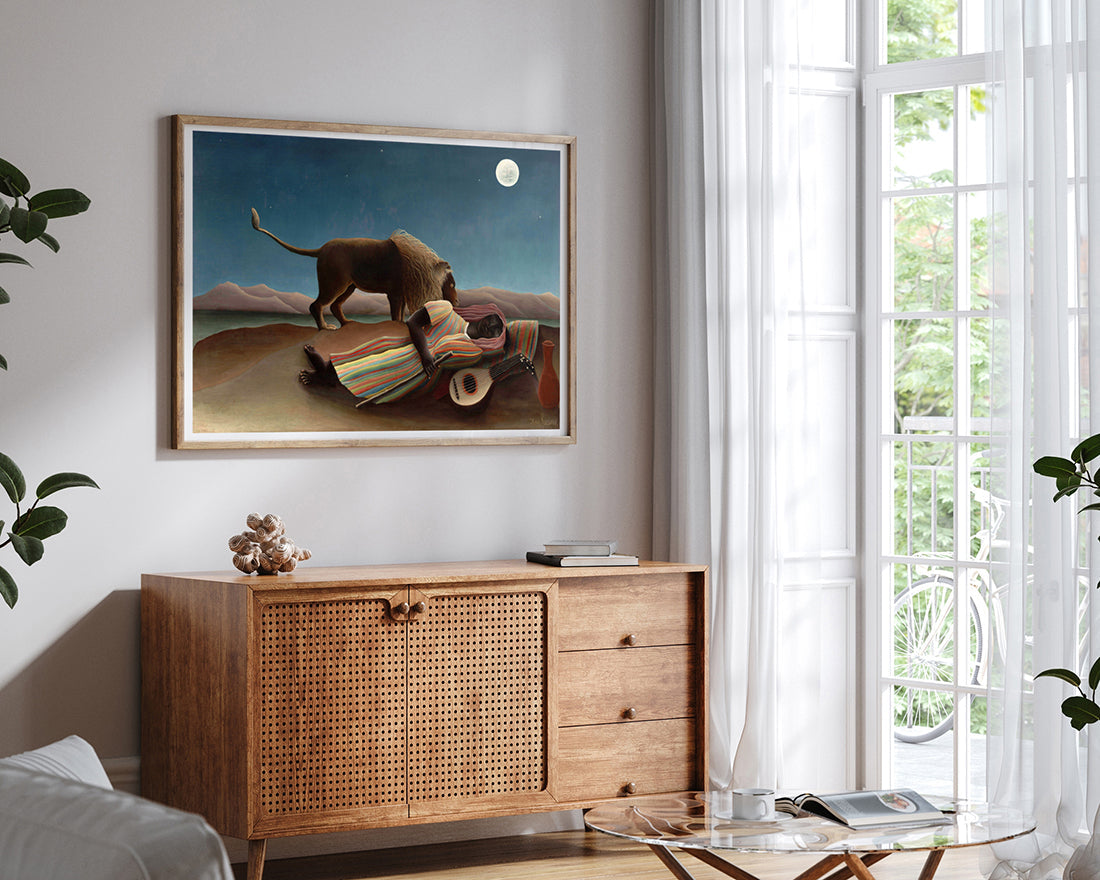 Henri Rousseau - Schlafende Zigeunerin