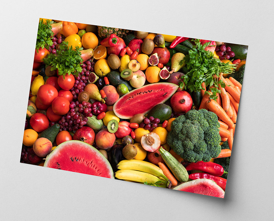 Frisches Obst und Gemüse