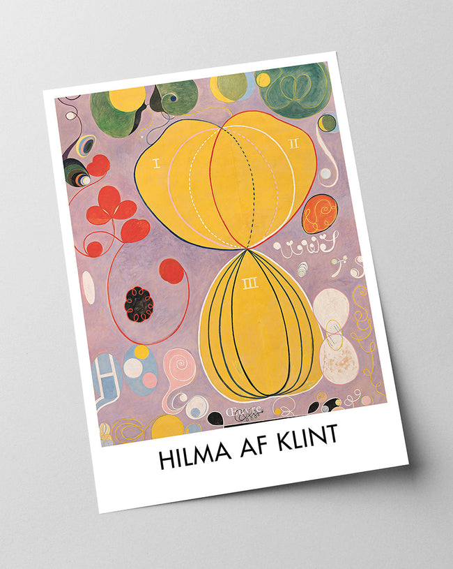 Hilma af Klint - Museum-Poster II The Ten Largest, No 7, Adulthood (1907) Main Image