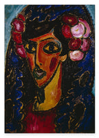 Alexej von Jawlensky - Die blaue Mantilla