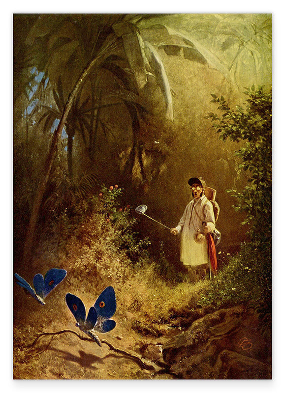 Carl Spitzweg - Der Schmetterlingsjäger Hover Image