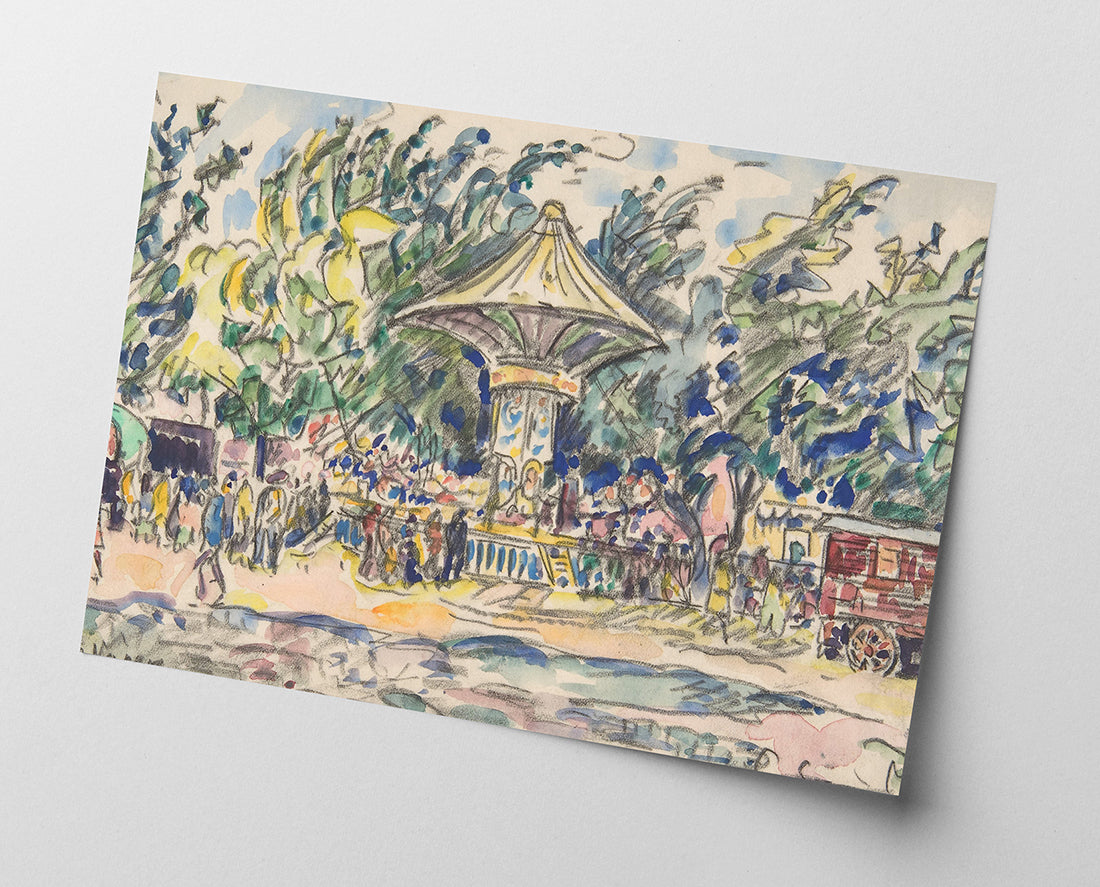 Paul Signac - Dorffest (La Vogue)