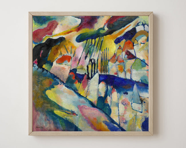 Wassily Kandinsky - Landschaft mit Regen (1913) Main Image