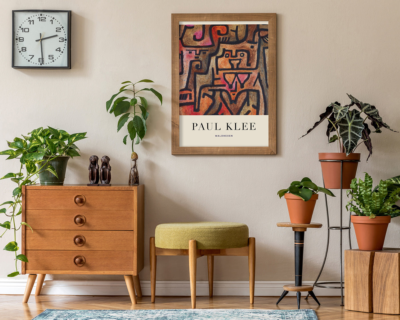 Paul Klee - Museum-Poster Waldhexen