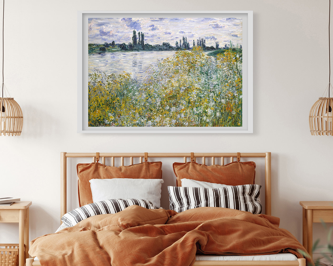 Claude Monet - Île aux Fleurs bei Vétheuil (1880)