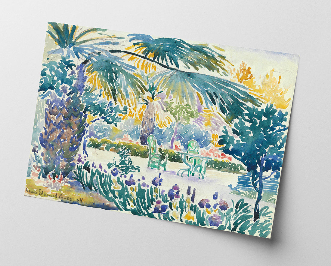 Henri-Edmond-Kreuz - Garten des Malers in Saint Clair