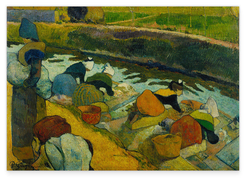 Paul Gauguin - Waschfrauen in Arles