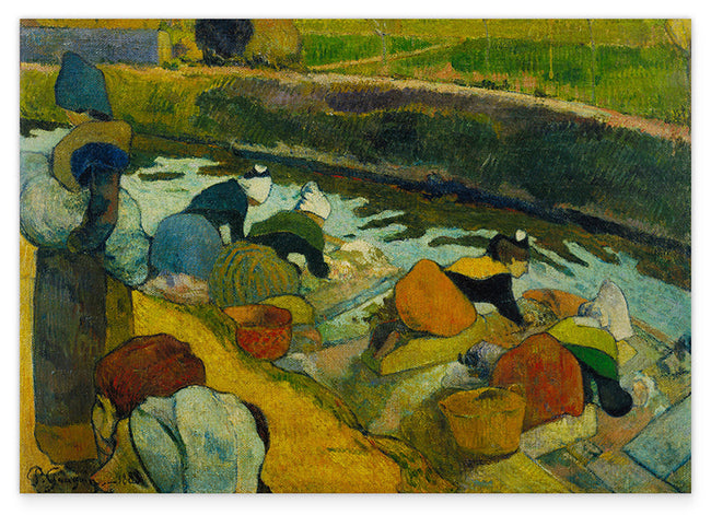 Paul Gauguin - Waschfrauen in Arles Hover Image