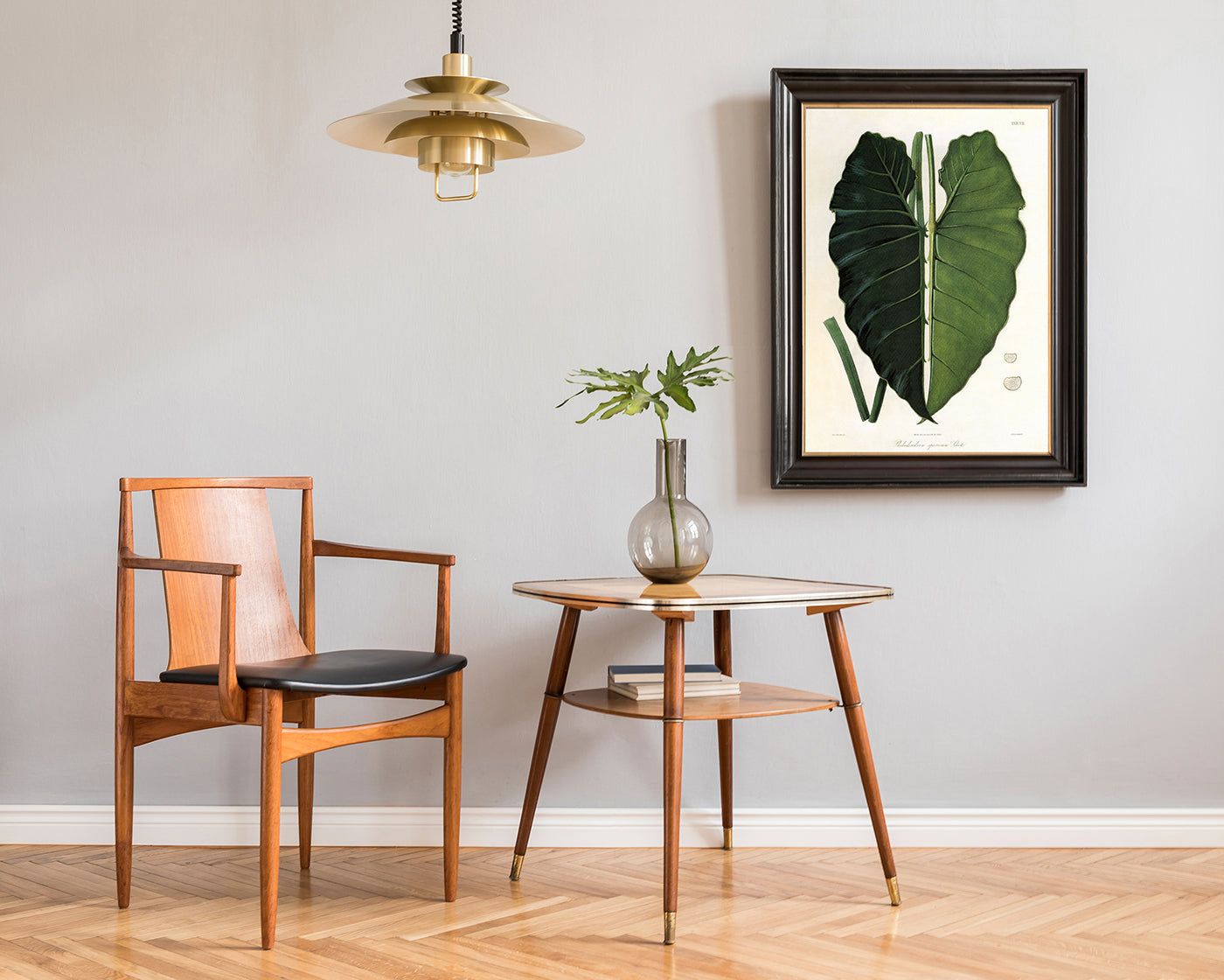 Blatt einer Tropenpflanze