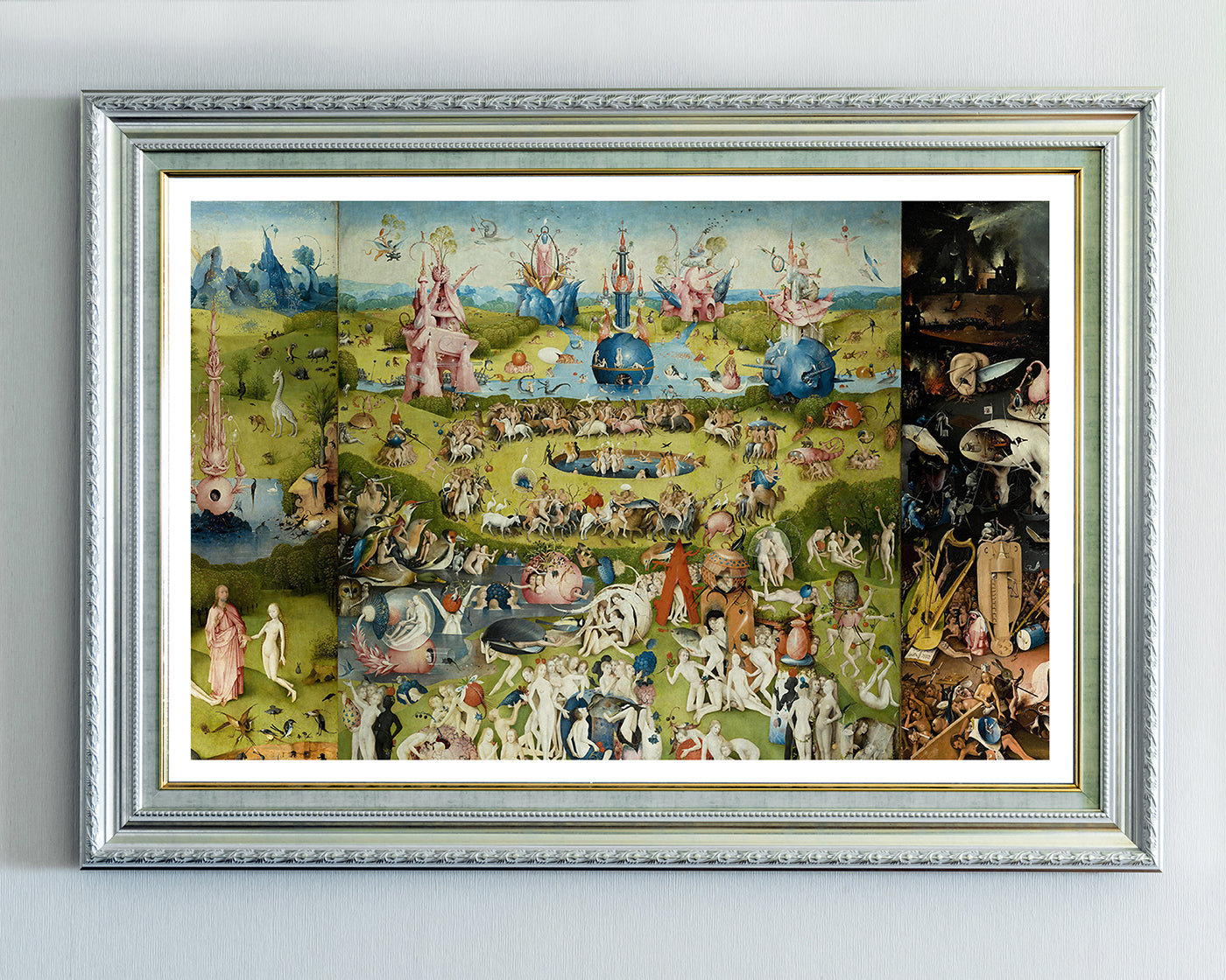 Hieronymus Bosch - Der Garten der Lüste (1490/1510) - Alle drei Tafeln