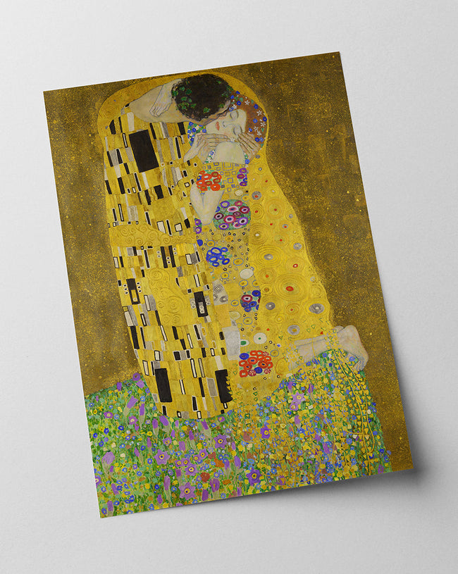 Gustav Klimt - Der Kuss (1907-1908) Main Image