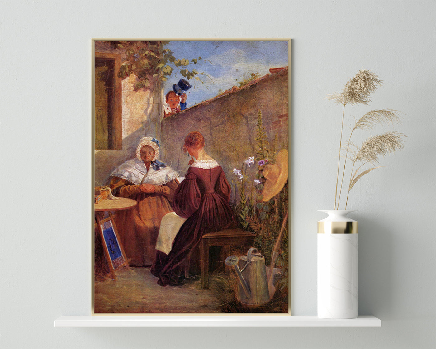 Carl Spitzweg - Der Liebesbrief