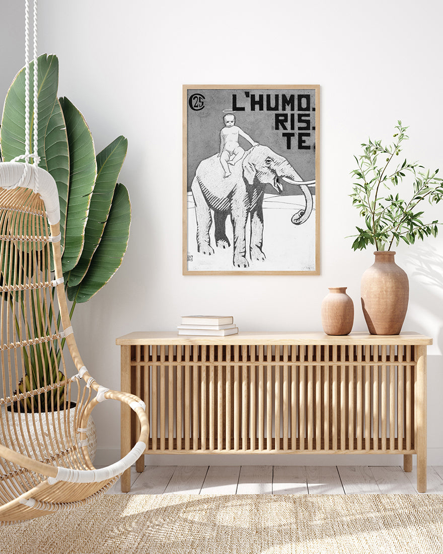 Juan Gris - Sitzender Engel (Cover-Design für "L'Humoriste")