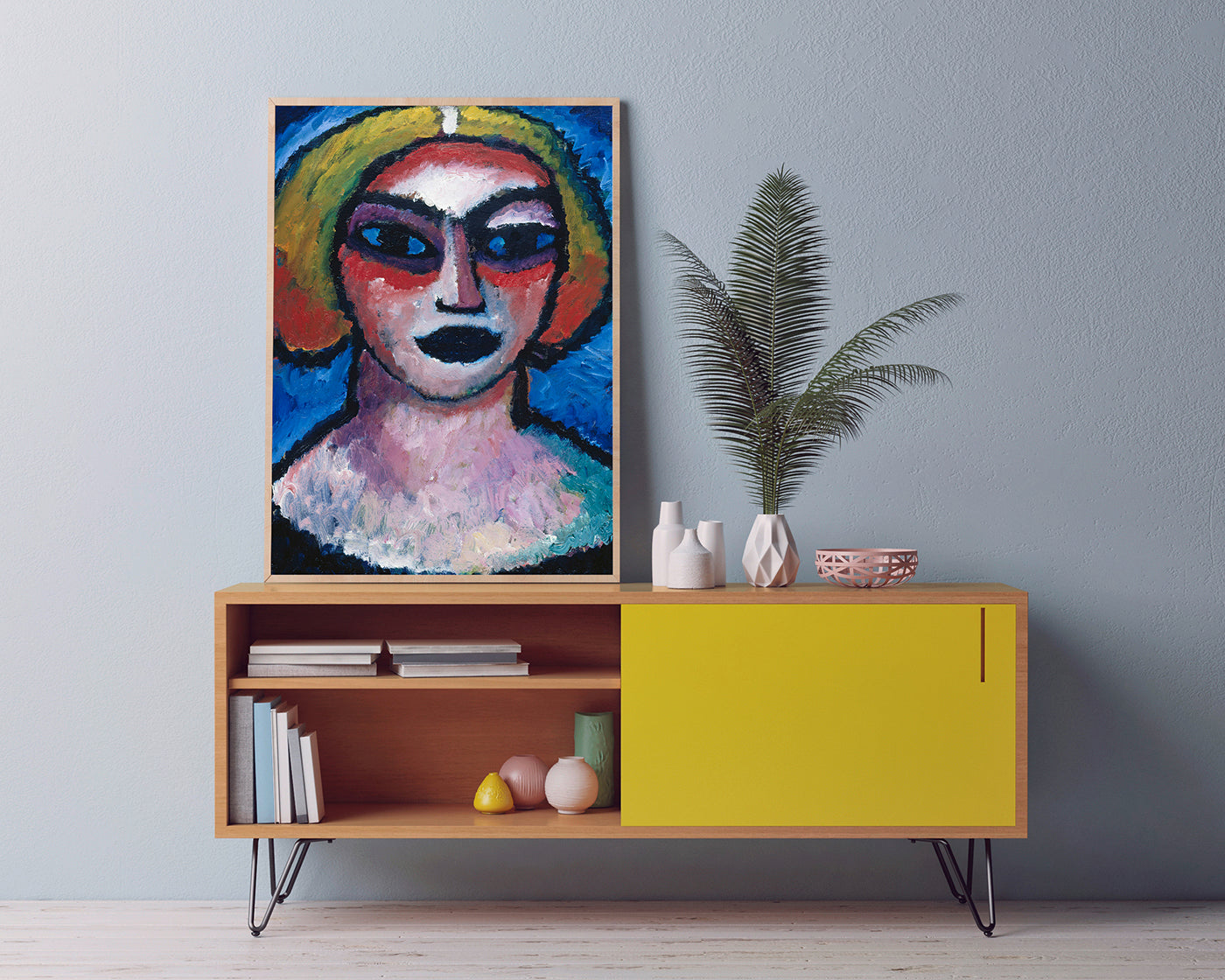 Alexej von Jawlensky - Frauenkopf