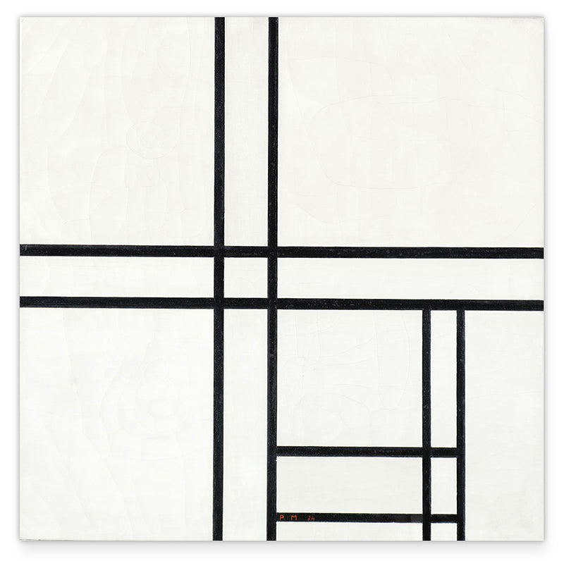 Piet Mondrian - Komposition - Bunte Geometrie
