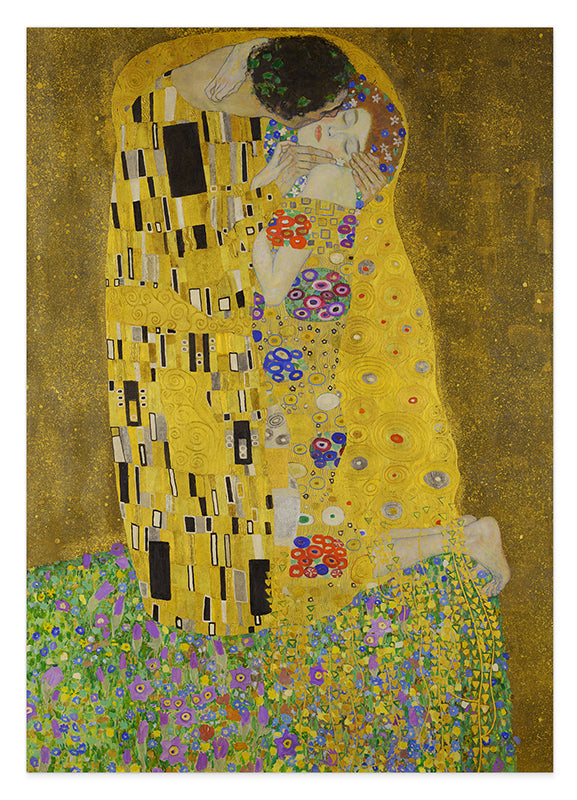 Gustav Klimt - Der Kuss (1907-1908) Hover Image