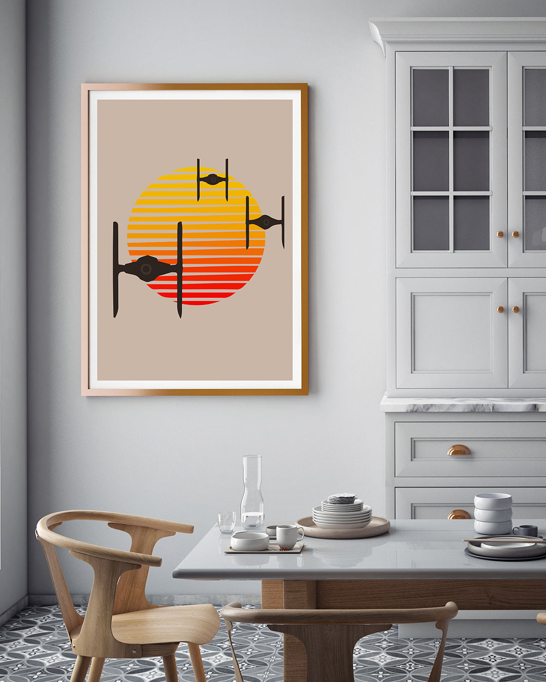 Star Wars Illustration - Sunset