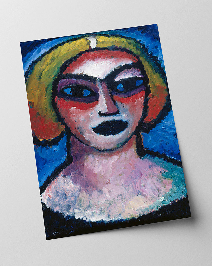 Alexej von Jawlensky - Frauenkopf