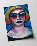 Alexej von Jawlensky - Frauenkopf