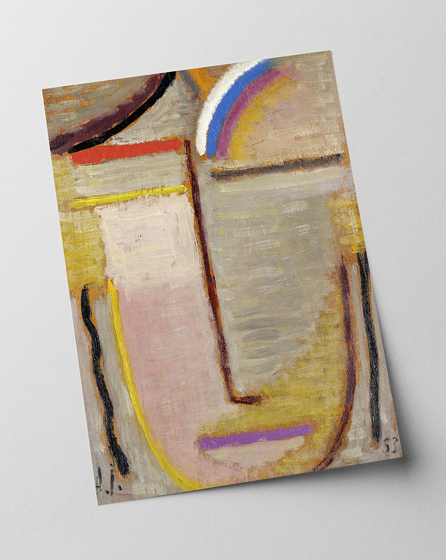 Alexej von Jawlensky - Abstrakter Kopf