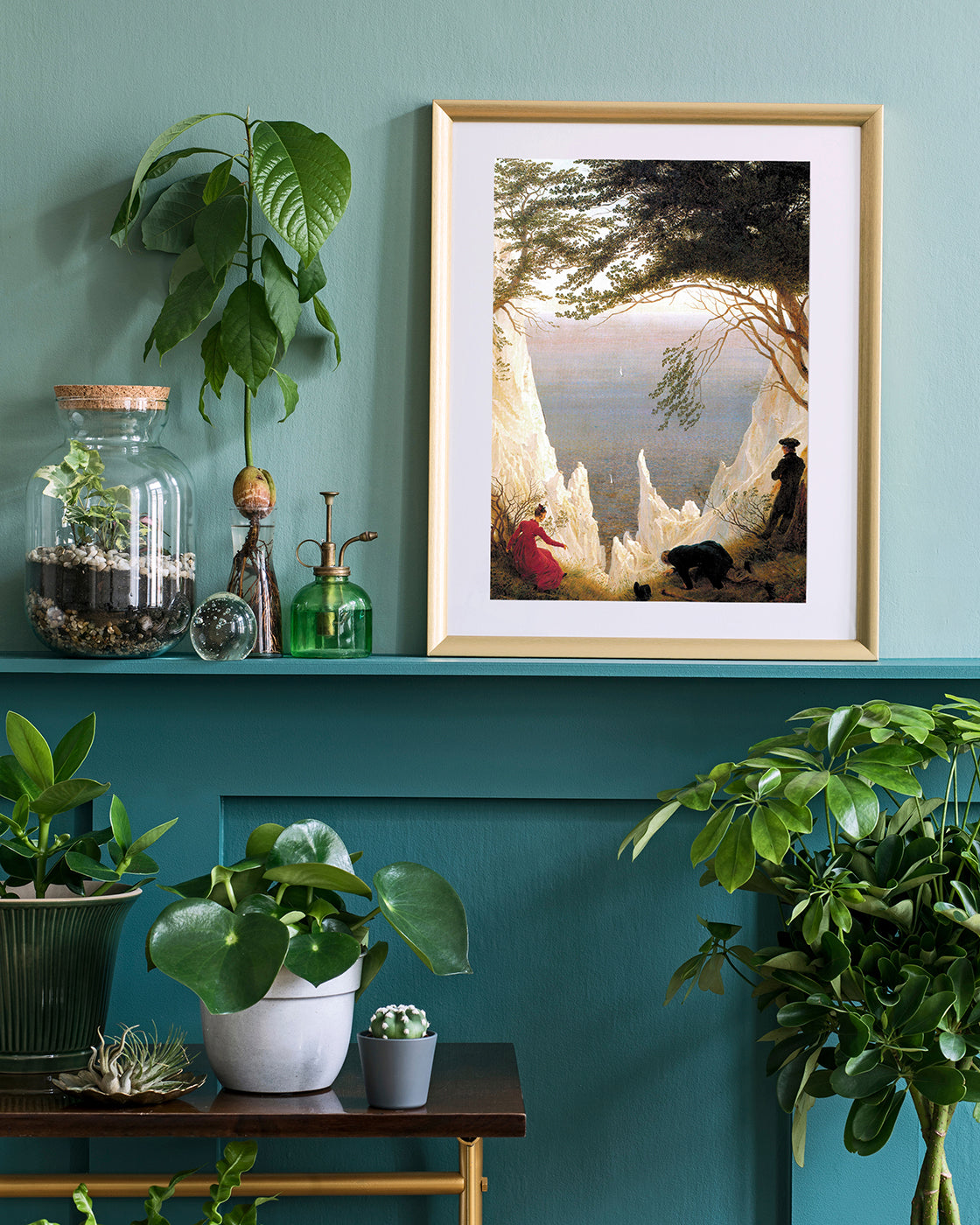 Caspar David Friedrich - Kreidefelsen auf Rügen