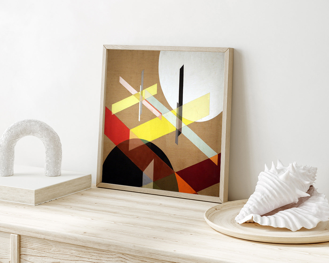 László Moholy Nagy - Abstrakte bunte Formen