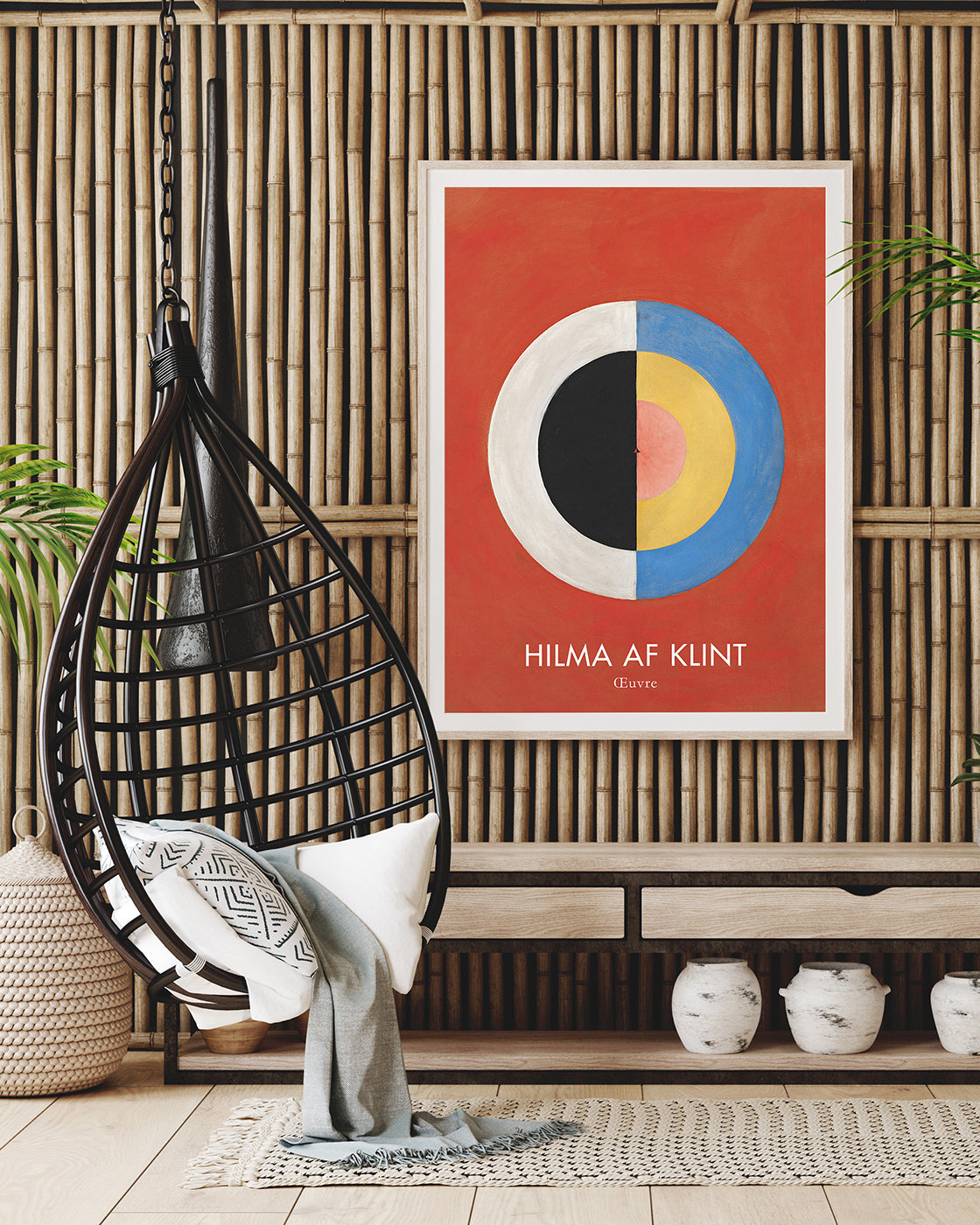 Hilma af Klint - Museum-Poster Der Schwan, Nr. 17 (1915)