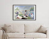 Georges Seurat - Badende in Asnierès (Baigneurs à Asnierès)