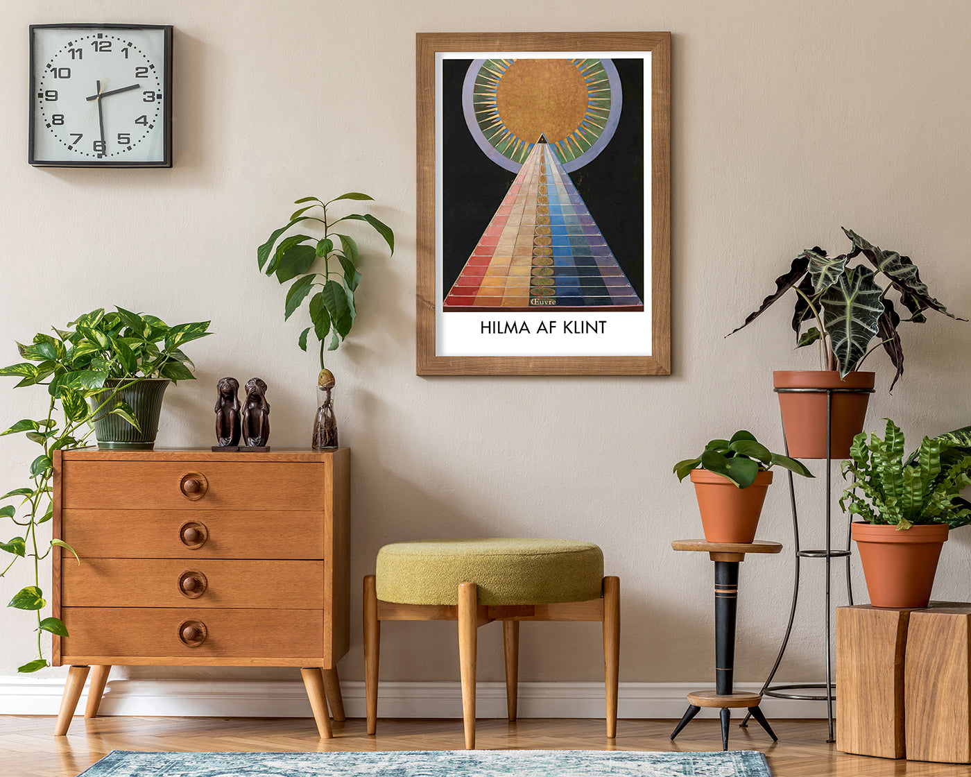 Hilma af Klint - Museum-Poster II No 1 - Group X - Altarpieces